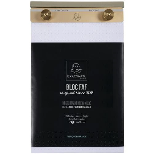 Bloc-notes FAF - Exacompta 3 Bloc-notes FAF - Exacompta
