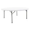 Table Ronde Pliante - 183 Cm - Furnitrade