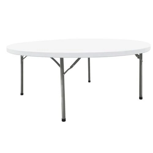 Table Ronde Pliante - 183 Cm - Furnitrade 3 Table Ronde Pliante - 183 Cm - Furnitrade