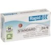 Agrafe 26/6 Mm - 3 Boîtes De 5000 - Rapid 1 Agrafe 26/6 Mm - 3 Boîtes De 5000 - Rapid -Bureau Produits Magasin AIG12005730