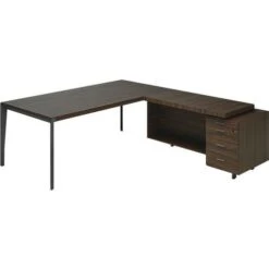 Ensemble Bureau-retour à Gauche Gamme X9 - 212 Cm - Quadrifoglio