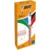 Stylo-Bille 4 Couleurs Or Rose - Lot De 12 - BIC -Bureau Produits Magasin AIG19770727