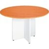 Table Ronde - Pieds Croix En Merisier -Bureau Produits Magasin AIG2107068