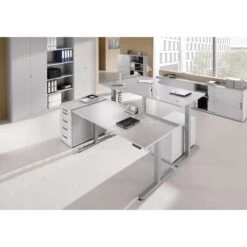 Bureau Droit électrique Ergonomique à Mémoire Evol 13 Bureau Droit électrique Ergonomique à Mémoire Evol -Bureau Produits Magasin AIG2117232