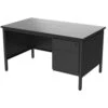 Bureau Demi Ministre Confort 2 Avec Caisson 2 Tiroirs - 160 Cm