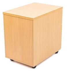 Caisson Mobile - Hêtre - Manutan