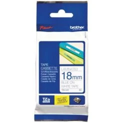 Cassette De Ruban Pour étiqueteuse Brother - Largeur 18 Mm -Bureau Produits Magasin AIG2222550