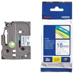 Cassette De Ruban Pour étiqueteuse Brother - Largeur 18 Mm -Bureau Produits Magasin AIG2222551