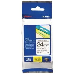 Cassette De Ruban Pour étiqueteuse Brother - Largeur 24 Mm -Bureau Produits Magasin AIG2222722