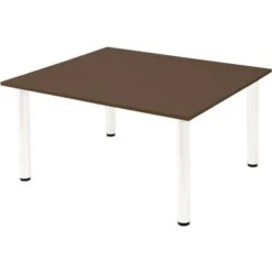 Table Rectangulaire Conseil 4 Pieds Tube -Bureau Produits Magasin AIG22729991