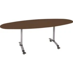 Table Ovale Plateau Mélaminé Pivotant Axe 16 Table Ovale Plateau Mélaminé Pivotant Axe -Bureau Produits Magasin AIG22731486