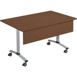 Table Rectangulaire Avec Voile De Fond Plateau Mélaminé Pivotant Axe 17 Table Rectangulaire Avec Voile De Fond Plateau Mélaminé Pivotant Axe -Bureau Produits Magasin AIG22731494