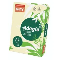 Ramette Adagio 500 Feuilles - 80 G - Couleurs Pastels - Rey