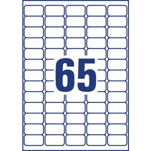 Étiquette Transparente Avery - Impression Laser 4 Étiquette Transparente Avery - Impression Laser – Image 2