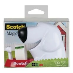 Lot Dévidoir Scotch Chien Avec Rouleau Adhesif Magic -Bureau Produits Magasin AIG2631197