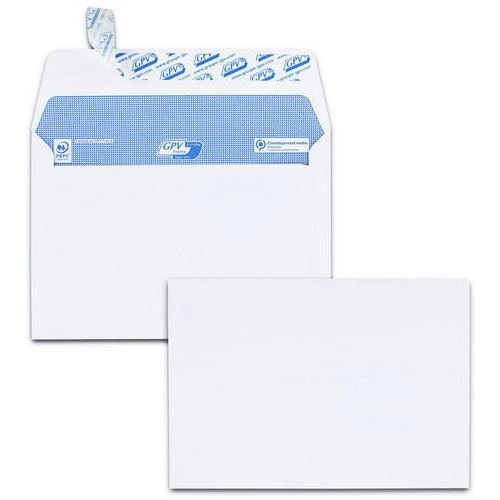 Enveloppe Extra Blanche 100 G/m² - Boîte 200 - GPV 3 Enveloppe Extra Blanche 100 G/m² - Boîte 200 - GPV