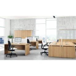 Bureau Droit Square - Hêtre -Bureau Produits Magasin AIG2758393