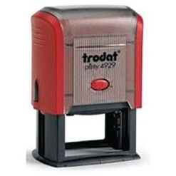 Trodat® Tampon Texte Printy Rectangulaire 50x30 Mm - 6 Lignes - Trodat