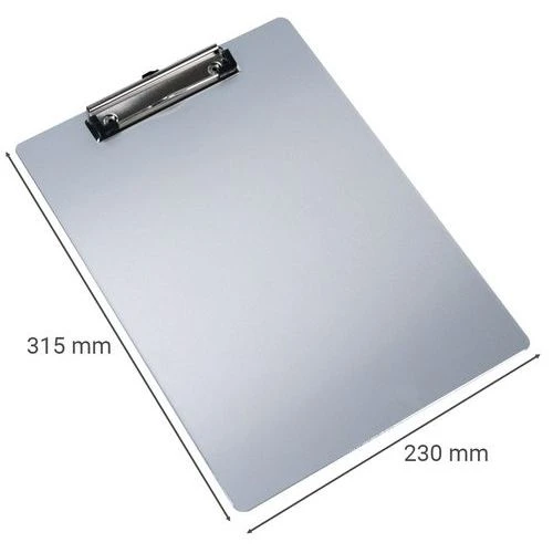 Porte-bloc A4 Aluminium Magnétique Haute Résistance – Manutan 3 Porte-bloc A4 Aluminium Magnétique Haute Résistance – Manutan