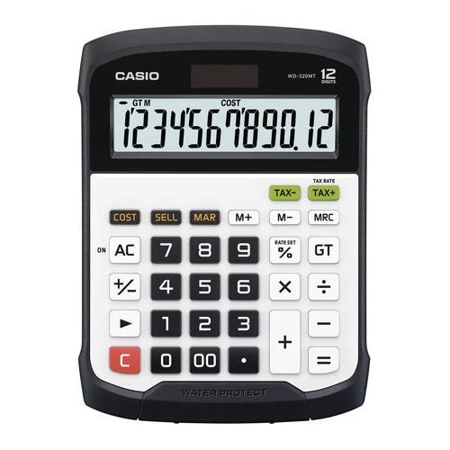 Calculatrice Résistante Eau Et Poussière - WM320MT - Casio 3 Calculatrice Résistante Eau Et Poussière - WM320MT - Casio