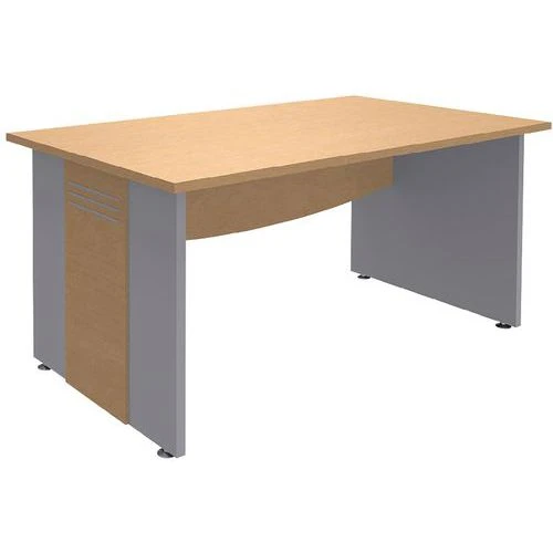 Bureau Droit Quatuor Avec Pieds Panneau - Manutan 4 Bureau Droit Quatuor Avec Pieds Panneau - Manutan – Image 2