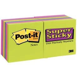 Post-it® Super Sticky Assorti -Bureau Produits Magasin AIG344166