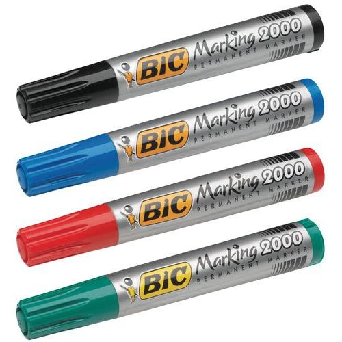 Marqueur Permanent - Marking 2000 - BIC 3 Marqueur Permanent - Marking 2000 - BIC