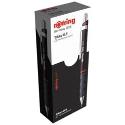 Boîte De 12 Porte-mines ROtring® Tikky II - Corps Noir - ROtring® -Bureau Produits Magasin AIG35757593