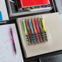 Boîte De 12 Porte-mines ROtring® Tikky II - Corps Noir - ROtring® -Bureau Produits Magasin AIG35758163