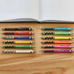 Boîte De 12 Porte-mines ROtring® Tikky II - Corps Noir - ROtring® -Bureau Produits Magasin AIG35758948