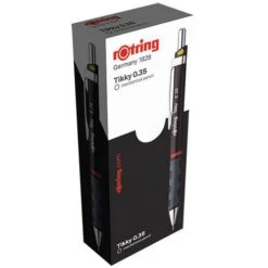 Boîte De 12 Porte-mines ROtring® Tikky II - Corps Noir - ROtring® -Bureau Produits Magasin AIG35800882