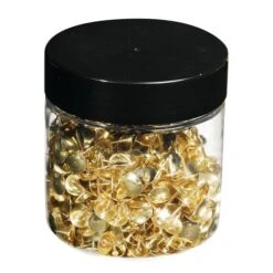 Exacompta Boîte 750 Punaises En Laiton Hauteur De Pointe 9mm