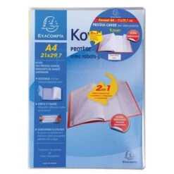 Exacompta Protège-cahier Translucide Kover® - 21x29,7cm