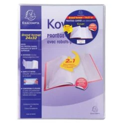 Exacompta Protège-cahier Translucide Kover® - 24x32cm -Bureau Produits Magasin AIG3599667
