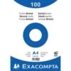 Exacompta Paquet 100 Fiches Sous Film Bristol Uni 210x297mm 2 Exacompta Paquet 100 Fiches Sous Film Bristol Uni 210x297mm -Bureau Produits Magasin AIG3599835
