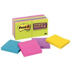 Post-it® Super Sticky Assorti -Bureau Produits Magasin AIG366398