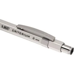 Porte-mines Rechargeable Criterium® Silver BIC - Pointe 2 Mm -Bureau Produits Magasin AIG3698166