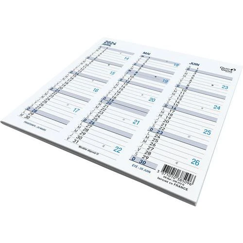 Calendrier Origami 13 - 26 X 13cm - Année 2024 - Quo Vadis 3 Calendrier Origami 13 - 26 X 13cm - Année 2024 - Quo Vadis