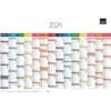 Calendrier Annuel Horizontal - 65 X 43 Cm - Année 2024 - Quo Vadis -Bureau Produits Magasin AIG37144775