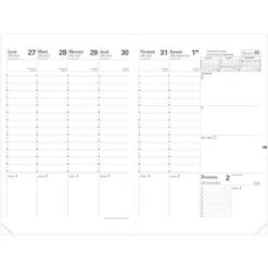 Agenda Scolaire Répertoire Semainier - 18 X 24 - 2023-2024 - Quo Vadis 6 Agenda Scolaire Répertoire Semainier - 18 X 24 - 2023-2024 - Quo Vadis -Bureau Produits Magasin AIG37144900