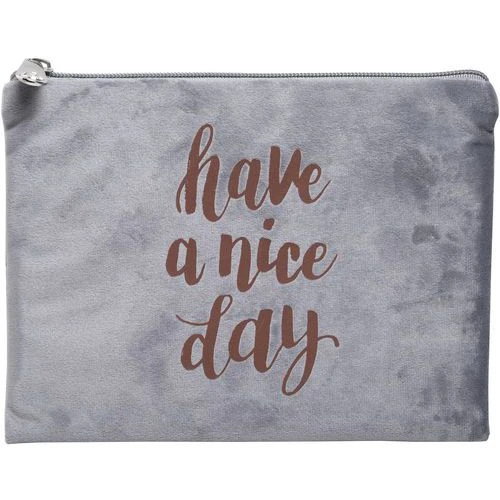 Trousse Plate Velours Ellipse - Lot De 6 Assorties - Exacompta 3 Trousse Plate Velours Ellipse - Lot De 6 Assorties - Exacompta