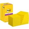 Notes Super Sticky Post-it® 76x76 Mm 12 Blocs Jaune Post-it® -Bureau Produits Magasin AIG39716381