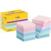 Post-it Notes Super Sticky 47.6mm X 47.6mm 12blocs Assortis Soulful -Bureau Produits Magasin AIG39748757