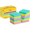 Post-it Notes Super Sticky 47.6 Mm X 47.6 Mm 12 Blocs Assortis Cosmic -Bureau Produits Magasin AIG39749895
