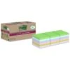 Post-it Notes Super Sticky Recyclées 76x76mm 14 + 4 Blocs Assortis -Bureau Produits Magasin AIG39761367