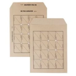 Pochette Navette Kraft Brun 90 G - Lot De 250