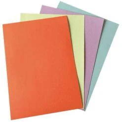 Couvertures Reliure PVC 4 Couleur Format A4 - Lot De 25