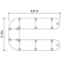 Table De Réunion Modulaire Combi-Module - Gris -Bureau Produits Magasin AIG447859