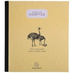 Exacompta Carnet De Comptes 21x19cm 80 Pages