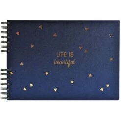 Exacompta Album Photos à Spirales 50 Pages Noires - LIFE